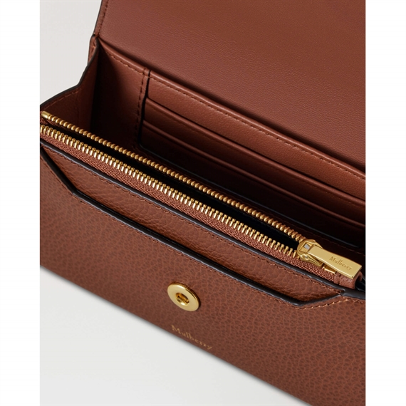Mulberry Press Stud Wallet Two Tone Oak